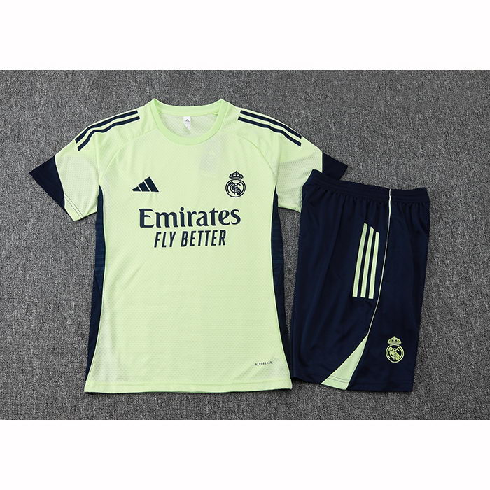 Chandal del Real Madrid Manga Corta 25-26 Verde - Pantalon Corto